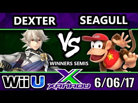 S@X 205 - Dexter (Corrin) Vs. InC|Seagull (Diddy Kong) - SSB4 Winners Semis - Smash 4