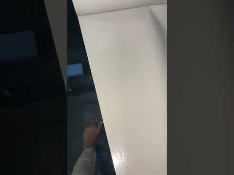 White pvc coated fabric, plain