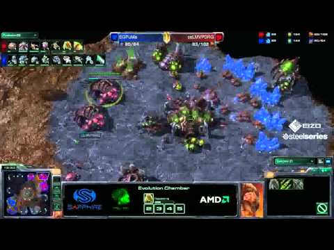 Dreamhack Winter 2011 Day 3 - G1 - coLMVP.DRG (Z) v EG.Puma (T)
