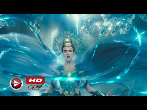 Enchantress Fight Clip (All Powers) - Suicide Squad 2016