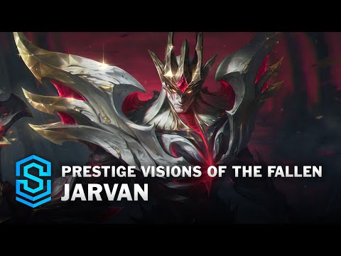 Prestige Visions of the Fallen Jarvan Skin Spotlight - League of Legends