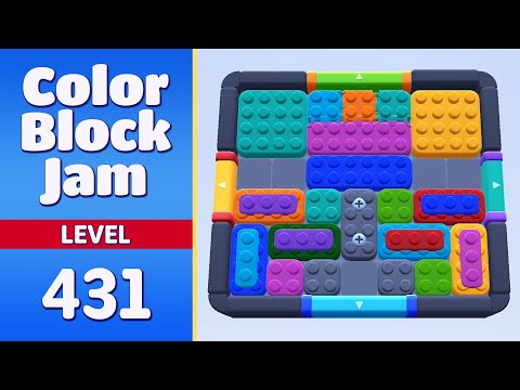 Color Block Jam Level 431 | Every Puzzle Solved! 🎯