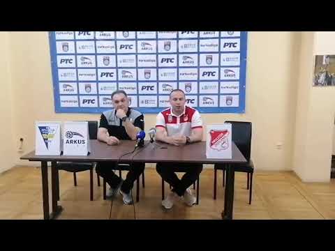ARKUS liga 17. kolo / RK Spartak - RK Proleter / Konferencija za medije