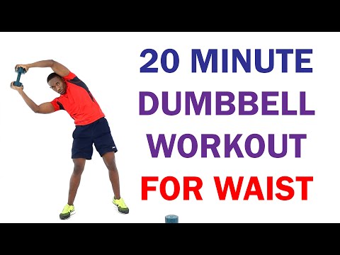 30 Minute Dumbbell Strength Training for Fat Loss Full Body Workout  250 Calories 