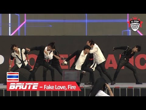 [THAILAND] BRUTE - FAKE LOVE, FIRE / 2018 K-POP COVER DANCE FESTIVAL