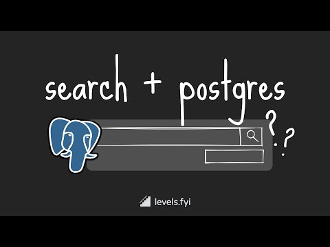 Designing full-text search system with Postgres