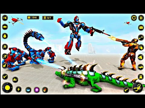 Scorpion Robot Car Game 🦂 | Epic Mech Battle in Robot Transforming Game!