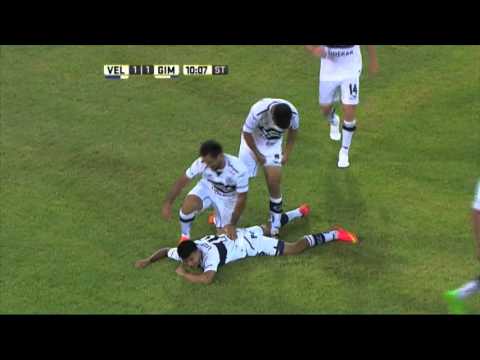 Gol de Bou. Vélez 1 - Gimnasia 1. Fecha 5. Primera División 2016