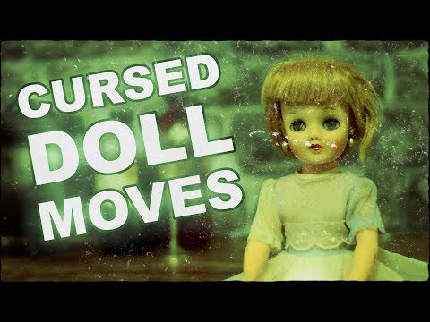 Real Cursed Doll Moves On Camera