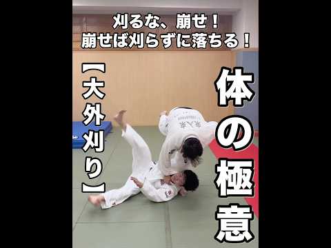 【大外刈り】 #oosotogari #大外刈り #柔道 #judo #戦う専門学生 #いいね #いいねやチャンネル登録よろしくね #40代