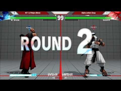 FNA – KiT|Lil Majin (Bison) vs Alpha Letter Soup (Rashid) SFV