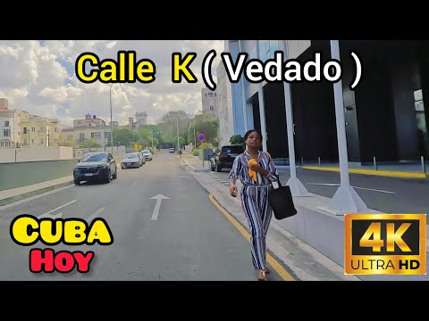 Así es cómo se ve el VEDADO 🇨🇺 La Habana 2026. CUBA HOY en 4K UHD