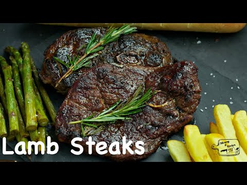 Lamb Steak Recipe | How to Perfectly Cook Steaks | Pan-Seared Lamb Steak