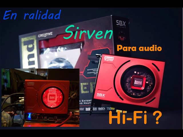 Vídeo relacionado con Creative Sound Blaster Z SE Tarjeta de sonido interna y DAC PCIe para juegos, 24bits/192 kHz, 116dB SNR, ASIO, amplificador de cascos, EQ de micró, Discrete 5.1/Virtual 7.1, Dolby Digital Live, DTS