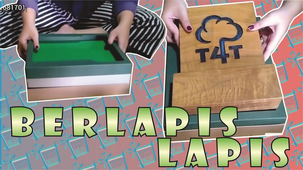 BOX PLAKAT KAYU.. HARUS BERLAPIS-LAPIS