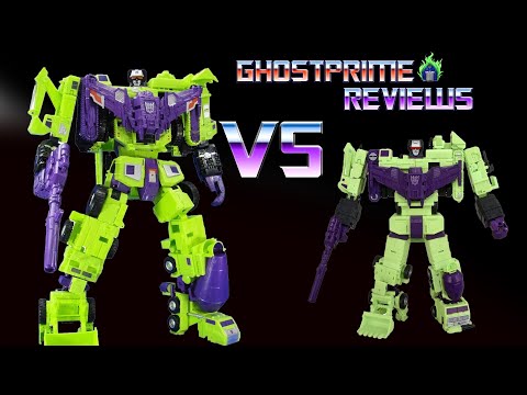 Studio Series Devastator VS Combiner Wars Devastator