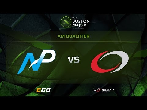 Team NP vs coL, Game 2, Boston Major AM Qualifiers
