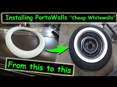 How to install Atlas Portawalls aka cheap whitewalls