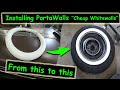 How to install Atlas Portawalls aka cheap whitewalls