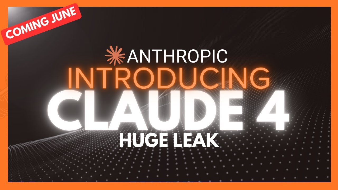 Claude 4 Opus + Neptune LEAKS: NEW Anthropic Models ARE INSANE! (Coming June)