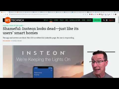 Insteon Smart Home IoT Goes BUST