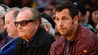 Adam Sandler: What It&#39;s Like to Sit Courtside with Jack Nicholson | The Dan Patrick Show | 3/16/18