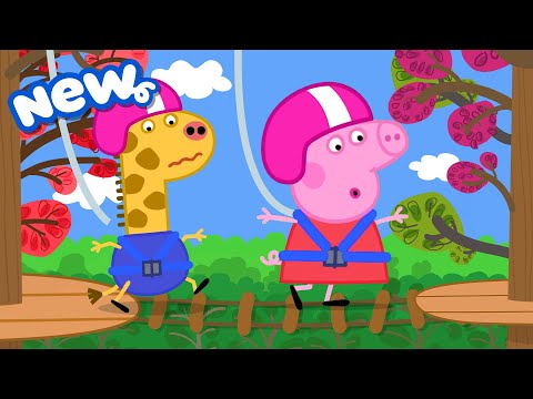 Peppa Pig Tales 2025 🌳 Super HIGH Tree Top Obstacles ⛳️ BRAND NEW Peppa Pig Episodes