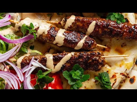 Greek Lamb Koftas Kebabs