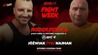 Rozgrzewka przed walką Jóźwiak vs Najman na WOTORE 6 - rozgrywka w UFC 4