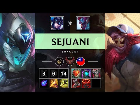 Sejuani Jungle vs Trundle - TW Grandmaster Patch 25.13