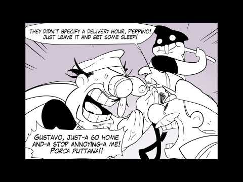 Pizza Tower Comic Dub - Get Some Sleep, Peppino!