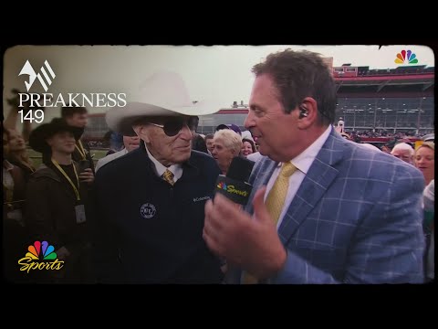 D. Wayne Lukas: Preakness Stakes win with Seize the Grey is 'special' | NBC Sports