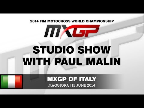 MXGP of Italy 2014 Studio Show ft Aleksandr Tonkov, Jake Nichols & Johny O'Mara - Motocross