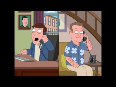 Family Guy - Robin Williams' Agent pretends he's still funny