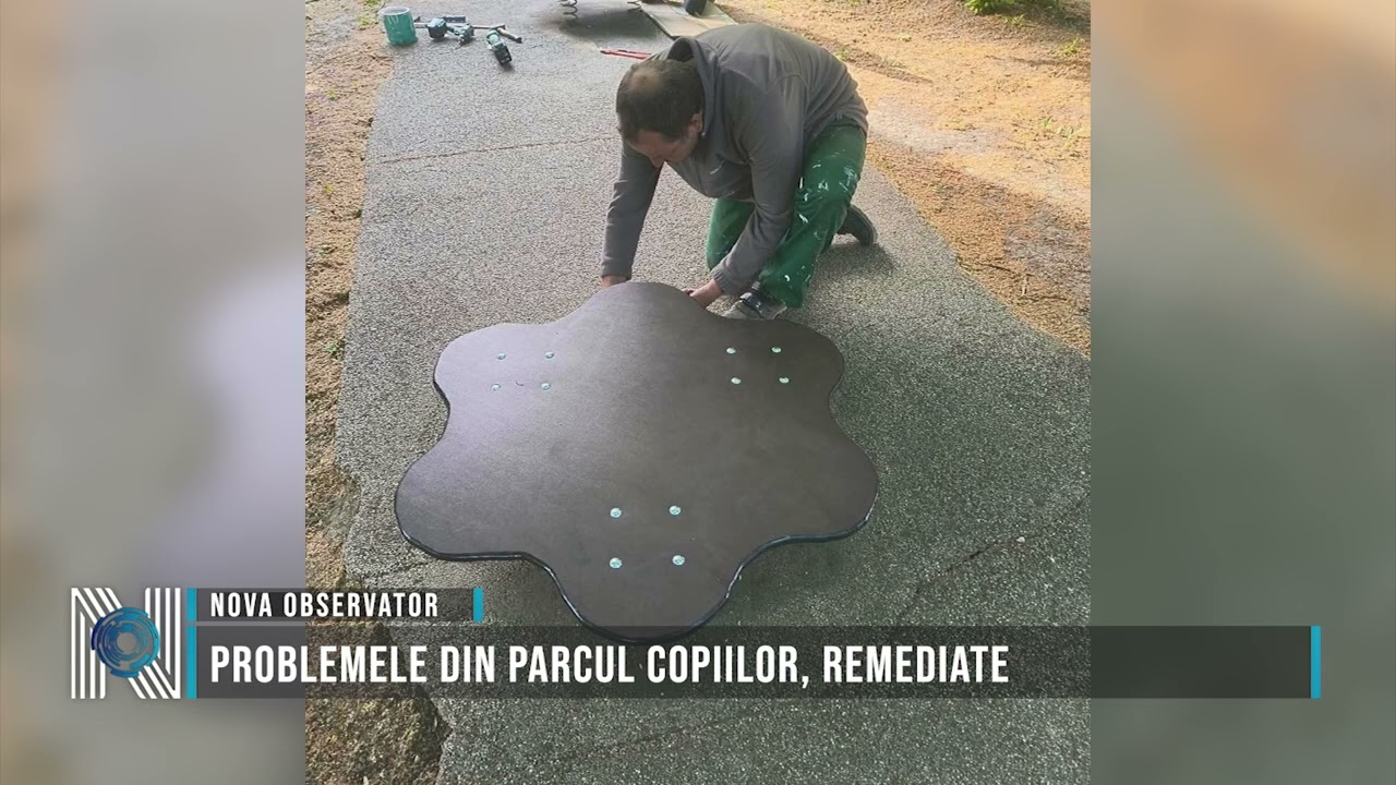 Problemele din Parcul Copiilor, remediate
