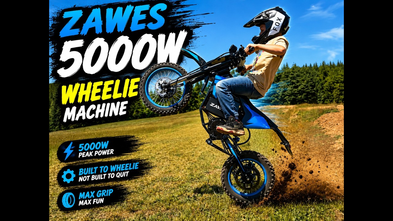 “ZAWES 5000W WHEELIE MACHINE?! Father & Son TEST It to the LIMIT!”