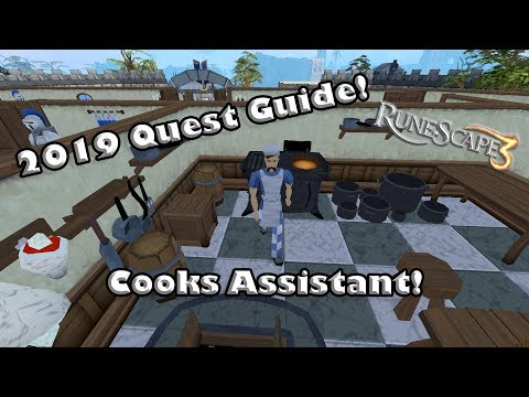 2019 Runescape 3 Quest Guide - Cook's Assistant - How to gain access to the Cook's Range
