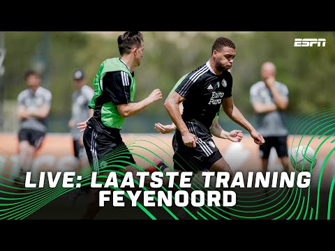 Laatste training Feyenoord voor Finale!👏 | Live met commentaar van Leo Oldenburger & Hans Kraay jr.