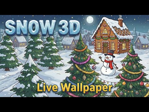 Snow 3D Live Wallpaper Winter