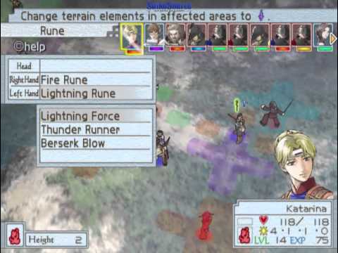 Suikoden Tactics: 14 Ruins of Collanbal (vs Martin)