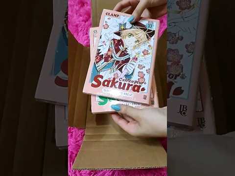 Unboxing de Mangás / Cardcaptor Sakura Clear Card Arc / Clamp #unboxing #manga #sakura #clamp