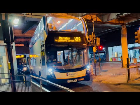 Stagecoach Bus 10663 Barnsley X Chesterfield On X19 From Doncaster To Barnsley Via  Goldthopre