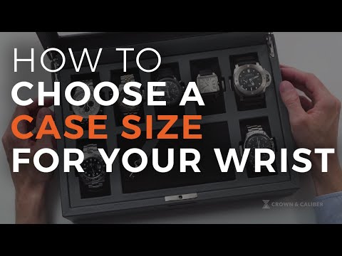 How to Choose a Case Size for Your Wrist