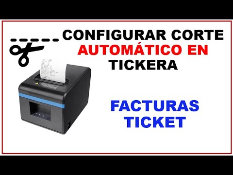 ACTIVAR  CORTE  AUTOMÁTICO EN TICKERA 🔥🔥👇