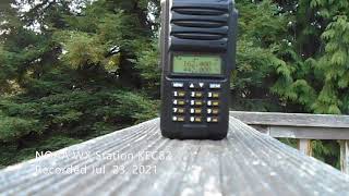 NOAA WX Station KEC82 Recording (Eureka, CA)