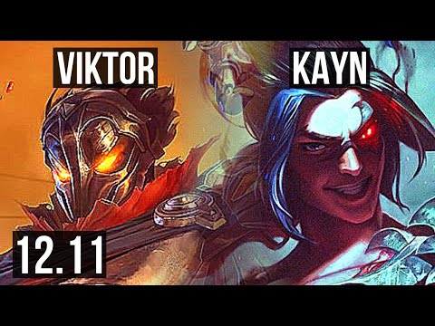 VIKTOR vs KAYN (MID) | 5/1/9, 67% winrate | EUW Master | 12.11