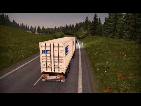 ETS2 Mercedes Actros MP4 Kolín - Hranice