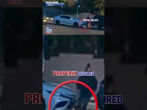 SHOCKING: Infant falls out of moving car in California #foxnews #news #shorts