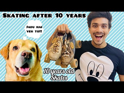 Skating after 10 years | leo’s reaction on skates 😂 | Anant rastogi