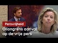 Ollongrens aanval op de vrije pers en de democratie moet stoppen